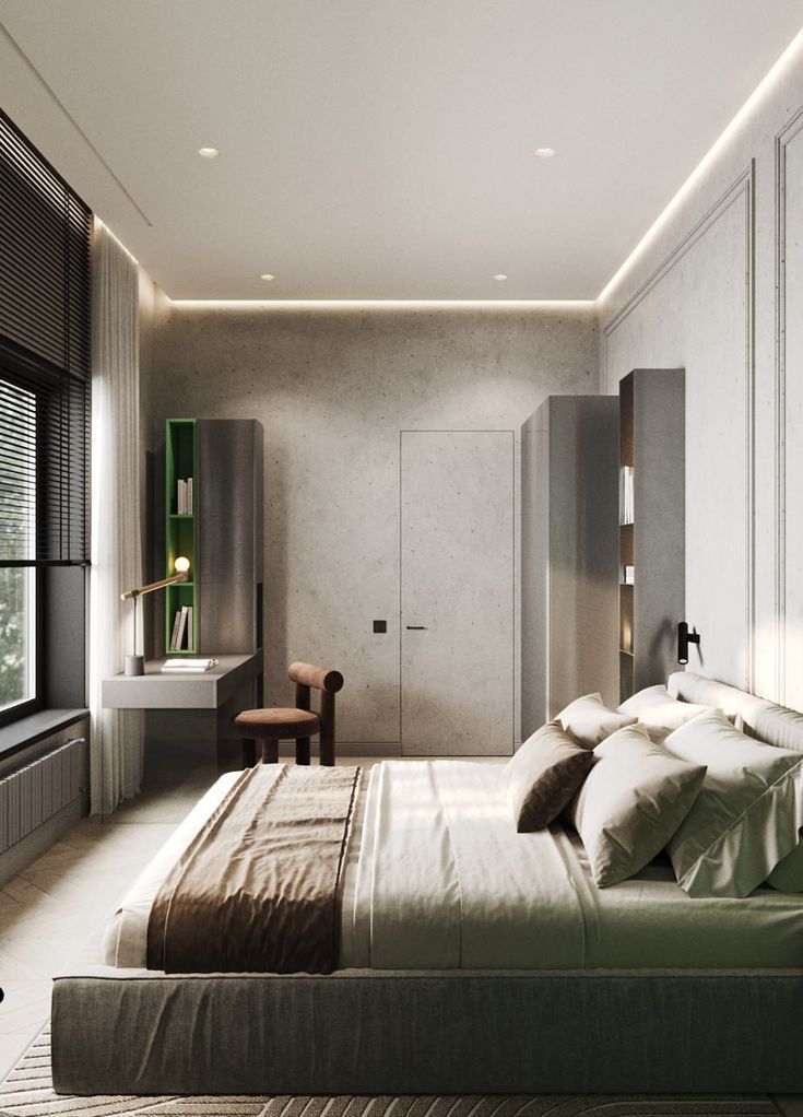 Minimal luxury bedroom